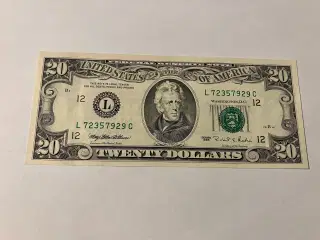 20 Dollars USA 1995