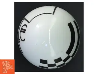 Dekorativt porcelænsæg med moderne mønster (str. 9,5 cm) fra royal copenhagen