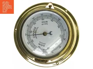 Messingbarometer (str. Ø 15x8 cm)