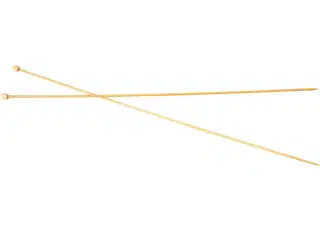 Bambus Strikkepinde 35 cm, 2,5 mm - 1 par