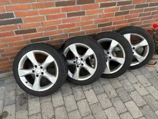 Vinterdæk med originale Mercedes fælge