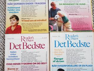 Det Bedste , Readers Digest ,blad