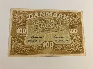 100 Kroner 1940 B