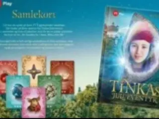 Tinka jule evntyr samlekort og klistermærker