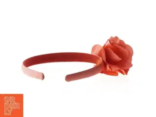 Hårbøjle med blomst (str. 11,5 cm)