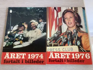 Året fortalt i billeder - årg. 1971-73-74-76-82-84