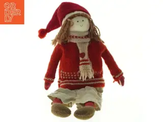 Strikkede nisse dukke (str. Totallængde. 65 cm)