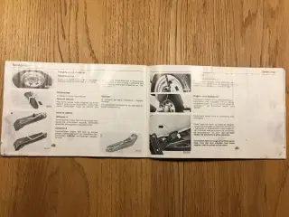 årg1978 VW Polo Instruktionsbog
