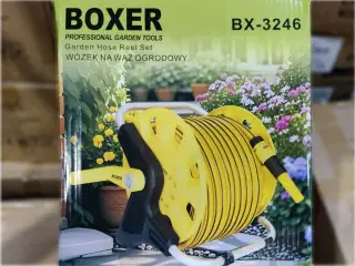 Vandslangevogn med 35 meter 1/2" haveslange.