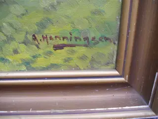 Maleri af G.Henningsen
