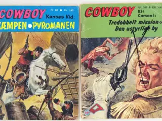 Western tegneserier. 33 stk.