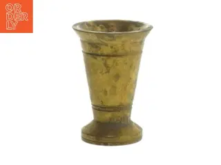 Messing vase (str. 6,5 cm)
