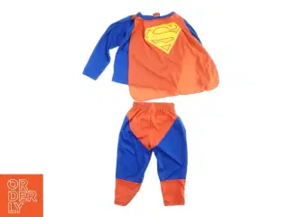 Superman dragt (lysende logo) fra Dc Comics (str. X s)