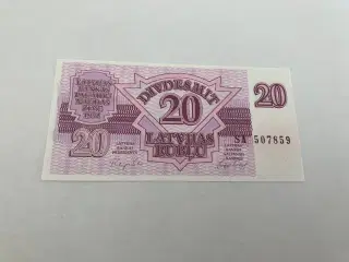 20 Rubli Latvia 1992
