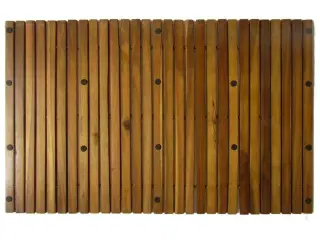 Bademåtte 80 x 50 cm akacietræ