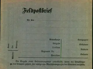 Feldtpostbrief - Kuvert