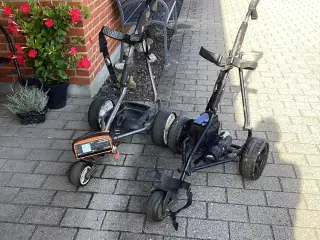 2 stk El Golfvogne Powakaddy,  den ene næsten klar