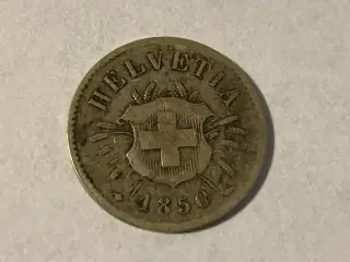 5 Rappen Switzerland 1850