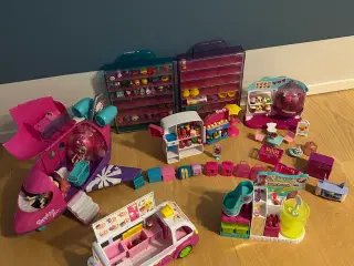 Shopkins pakke: fly, bil mm
