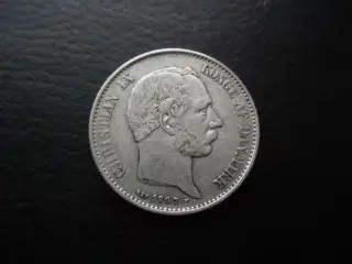 2 kroner 1897 sølv