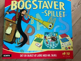 Skæg bokstaver spil