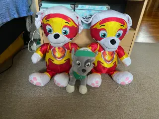 Paw Patrol bamser 2 store 1 lille 