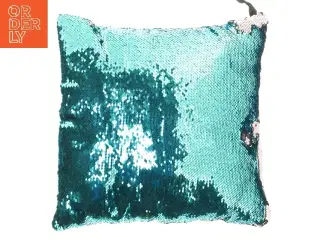 Pude med vendbare pailetter (str. 36x36 cm)