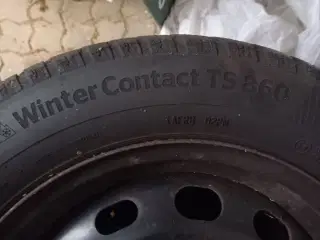 Vinterdæk med fælge, 196/60 R 15