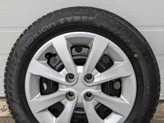 Kia Rio vinterhjul med nye dæk 