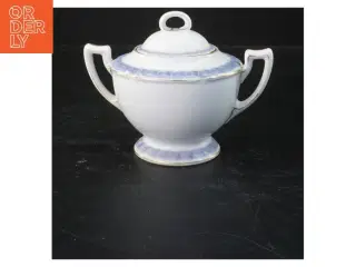 Porcelæn sukker skål fra Bavaria (str. 12x16 cm)