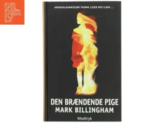 Den Brændende Pige af Mark Billingham (Bog)