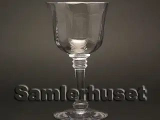 Knipling Hvidvinsglas. H:140 mm.