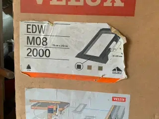 Velux EDW inddækning