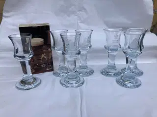 Holmegård Skibsglas m. motiv