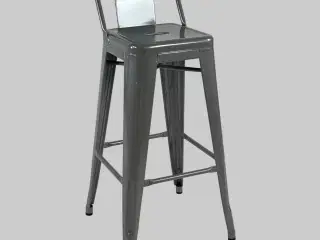Tolix HPD75 Barstol – Grå SH 75 cm