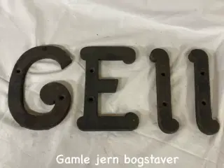 Gamle jern bogstaver