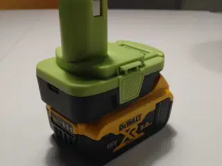 Ryobi batteri adapter