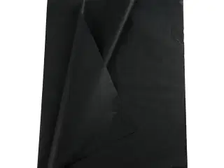 Silkepapir, ark 50x70 cm, 17 g, sort, 10ark/ 1 pk.
