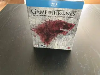 Game of Thrones sæson 1+2 Blu-Ray