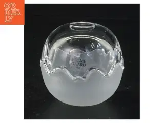 Glas bonbonniere fra Holmegaard (str. Ø 8 cm)