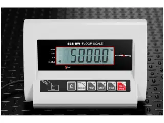 Gulvvægt ECO – 5000 kg / 2 kg – LCD