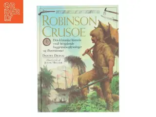 Robinson Crusoe (Ill. Julek Heller) af Daniel Defoe (Bog)