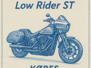 Harley Davidson Low Rider ST købes