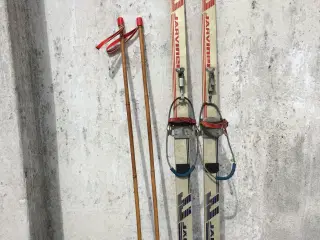 Retro Vintage Jærvinen ski