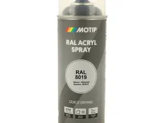 Motip Ral 8019 high gloss grey brown