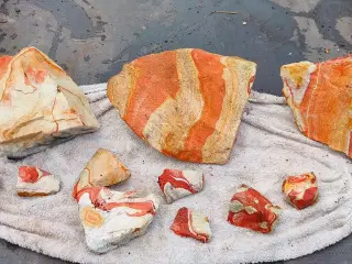 Flotte akvarie pynte sten