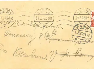 2 x breve fra Næstved 1930