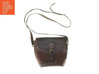 Vintage Flet Læder skuldertaske fra Bosboom