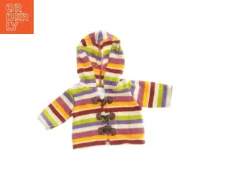 Stribet bamse hoodie fra Build a Bear