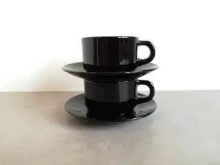 Nyt 8 Espressokopper Arcoroc Frankrig 2 sæt med 8